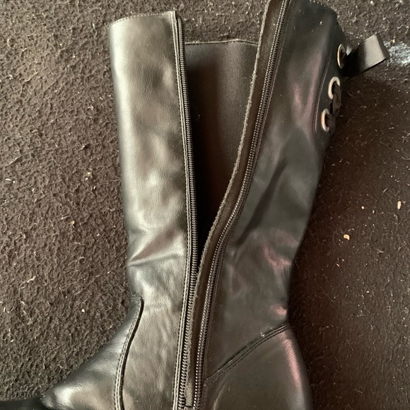 Girls over-calf, zip-up boots, size 5M, excellent condition, see photos - Picture 11 of 11